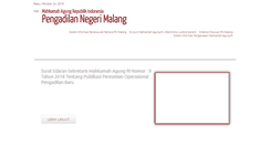 Desktop Screenshot of pn-malang.go.id